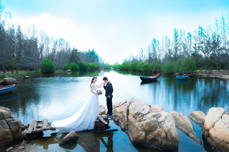 Địa điểm chụp ảnh cưới ở Hồ Cốc - Long Hải, Vũng Tàu