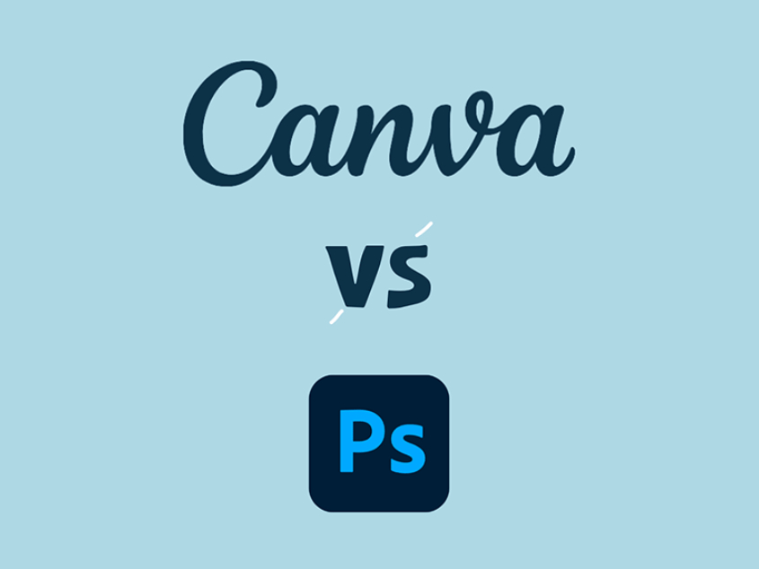 So sánh Photoshop và Canva