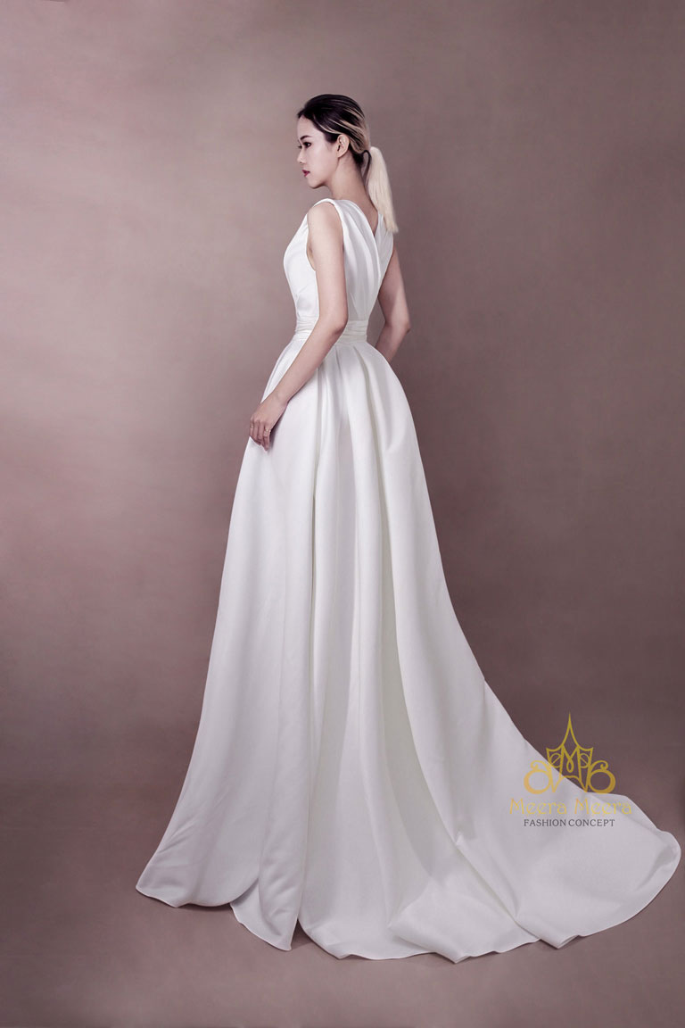 11 mẫu Váy Cưới Lụa được nhiều cô dâu ưa thích nhất năm 2023